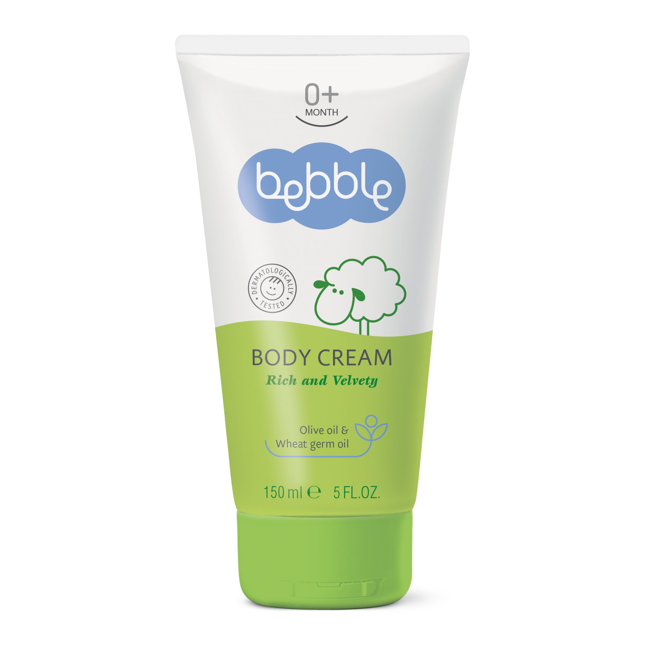 Beebide kehakreem, 150ml, Bebble