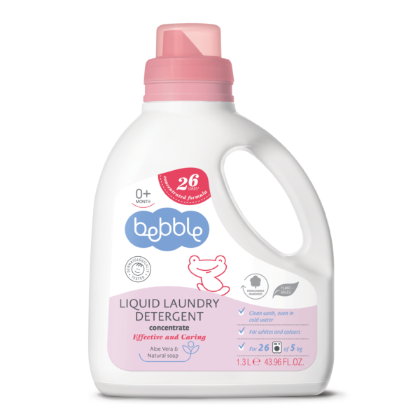 Vedel pesupesemisvahend laste ja beebide riietele, 1300ml, Bebble
