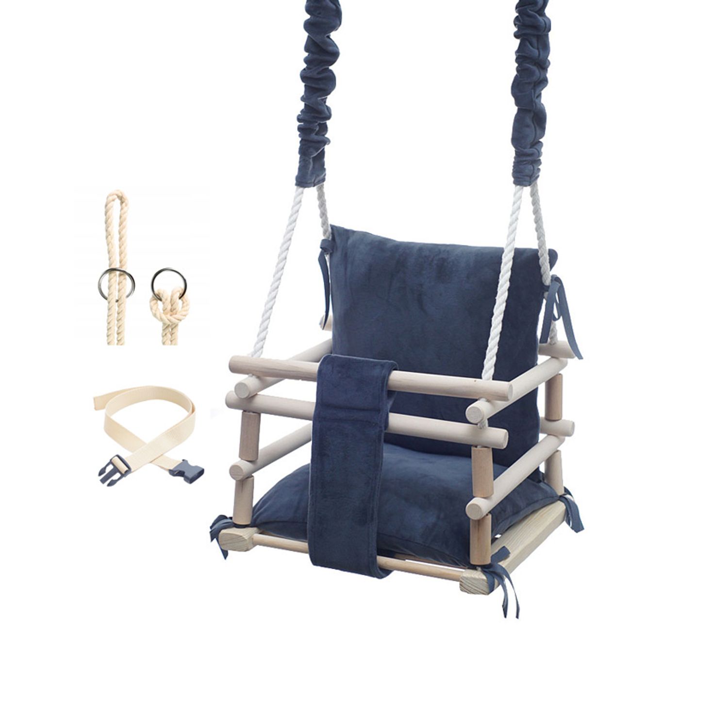 Laste 3-in-1 kiik BASIC, mündirohelisele - Pilt 2