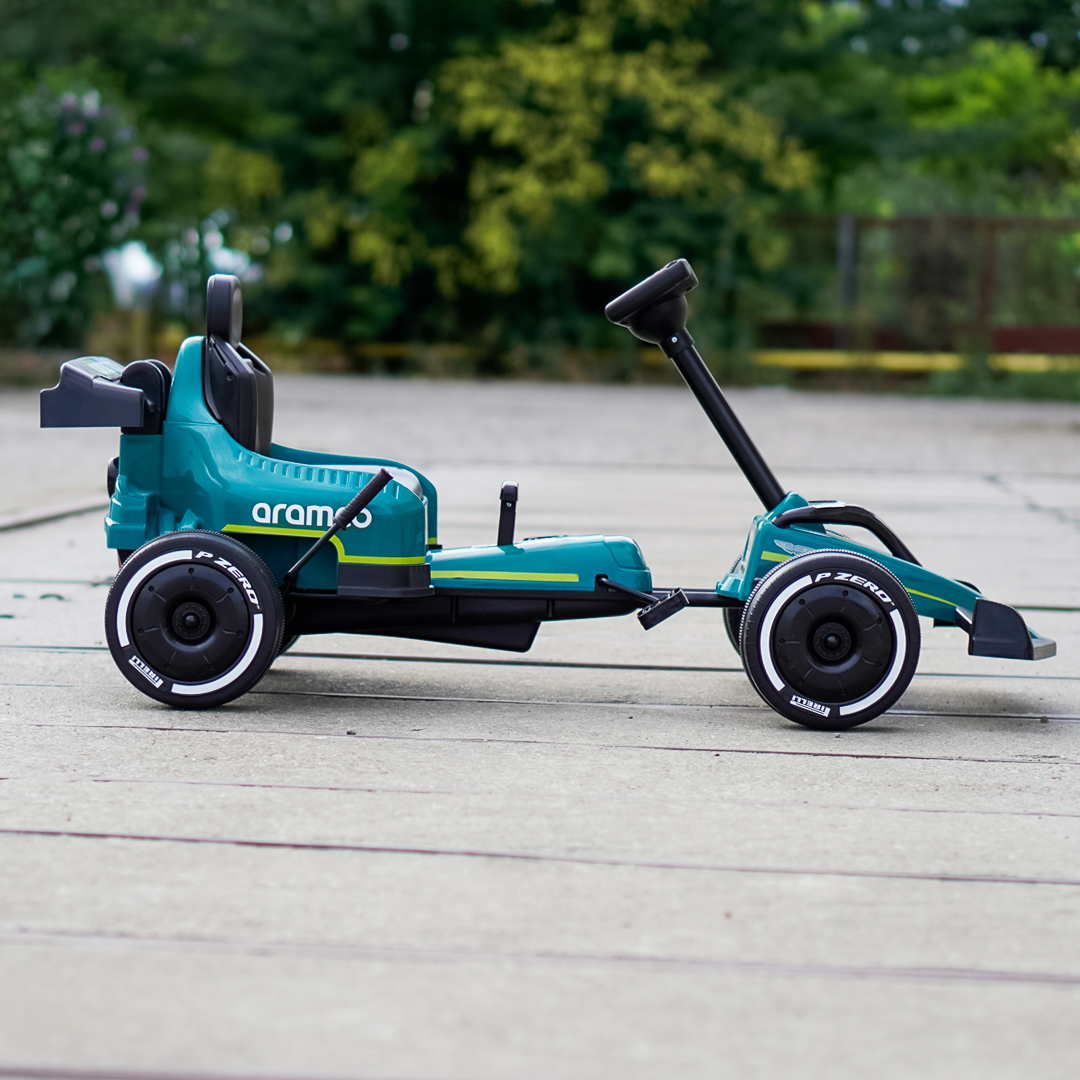 Aston Martin Formula 1 pedaalidega lastekart, EVA-rattad - Pilt 5