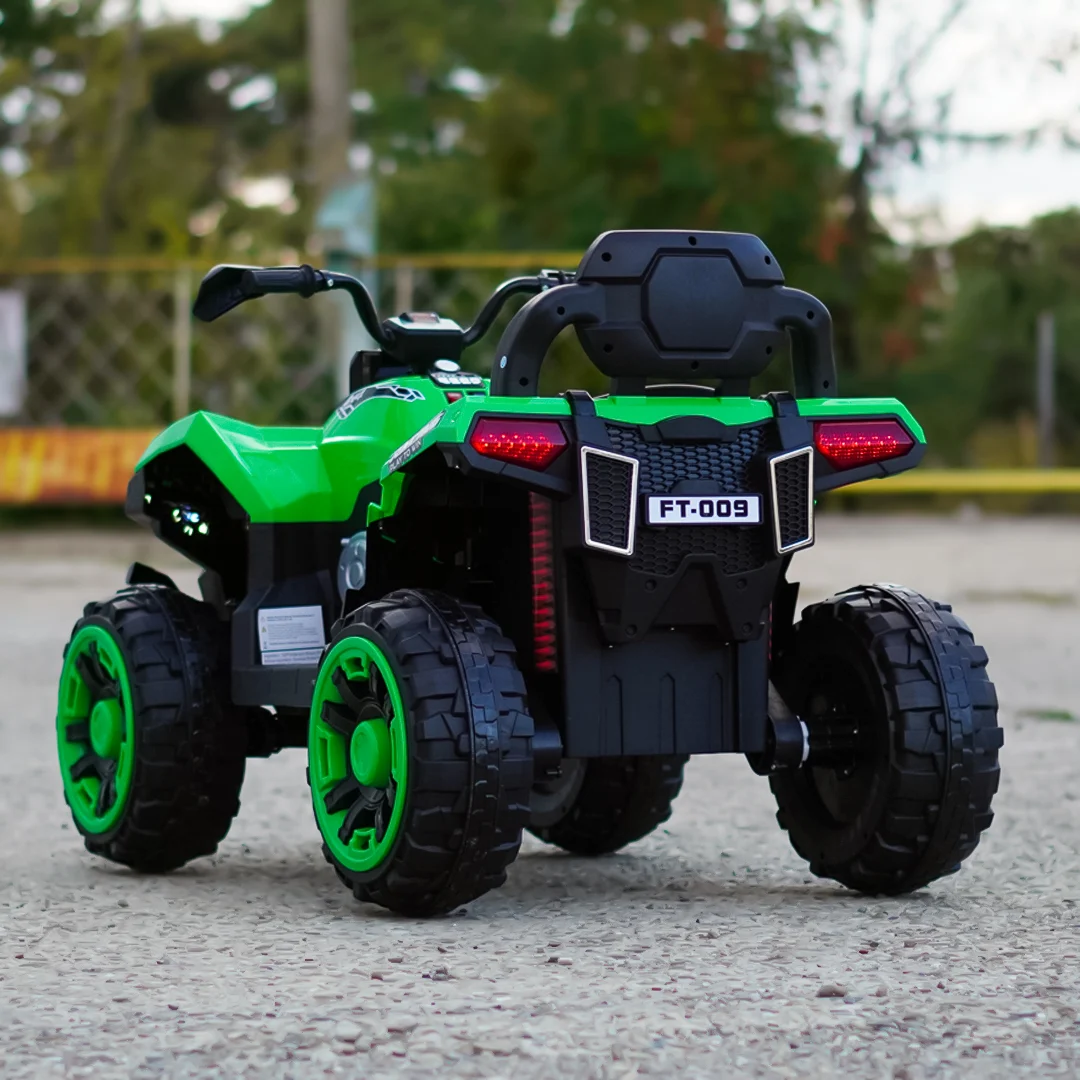 Elektriline ATV lastele BJFT009, 2 lapsele, 4x4, 180W, 12V 12Ah, Bluetooth, RC - Pilt 5