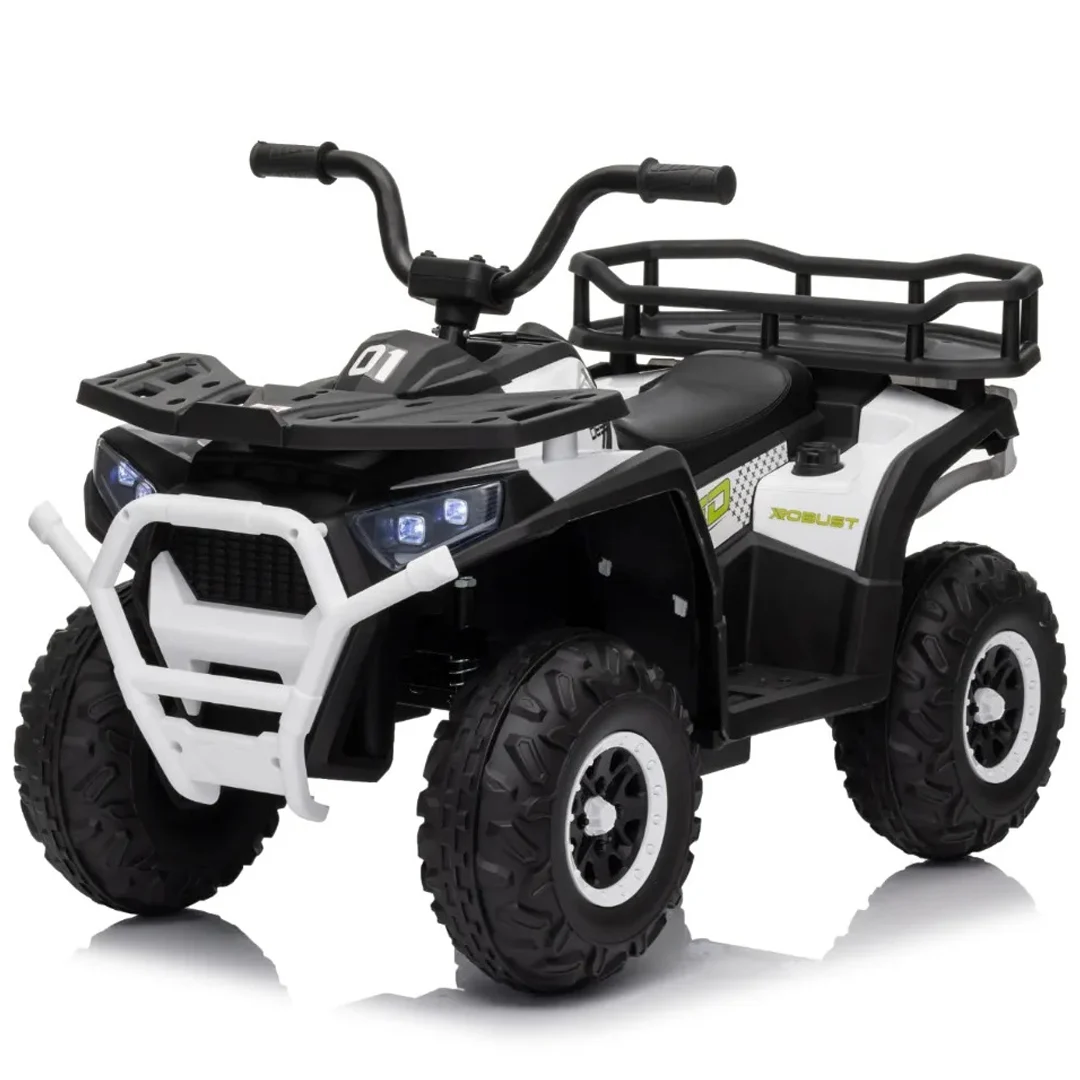 Elektriline laste ATV Solley MiniDesert, vanuses 2-5 aastat, 70W 12V, bluetooth, valge