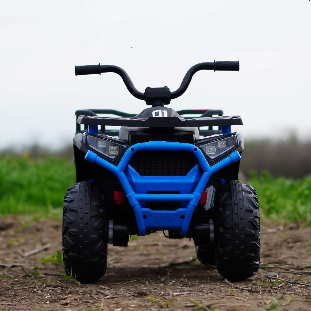 Elektriline laste ATV Solley MiniDesert, vanuses 2-5 aastat, 70W 12V, bluetooth, sinine - Pilt 4
