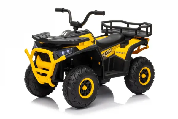 Elektriline laste ATV Solley MiniDesert, vanuses 2-5 aastat, 70W 12V, bluetooth, kollane