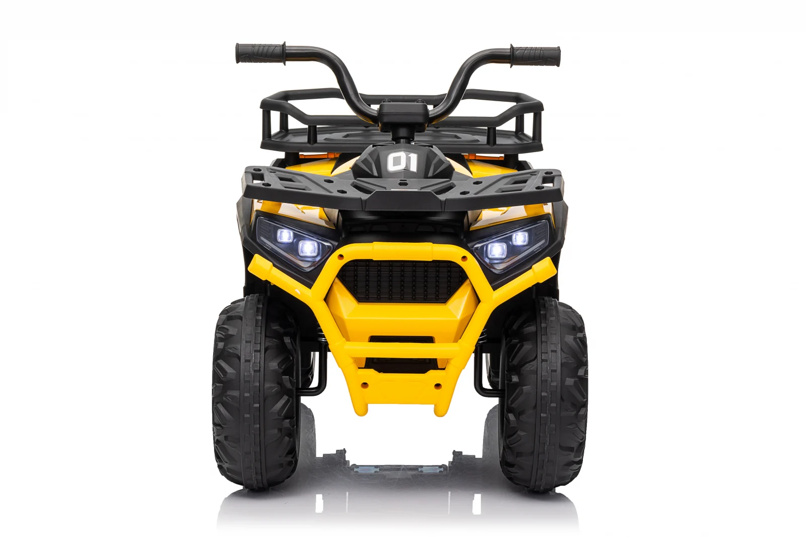 Elektriline laste ATV Solley MiniDesert, vanuses 2-5 aastat, 70W 12V, bluetooth, kollane - Pilt 2