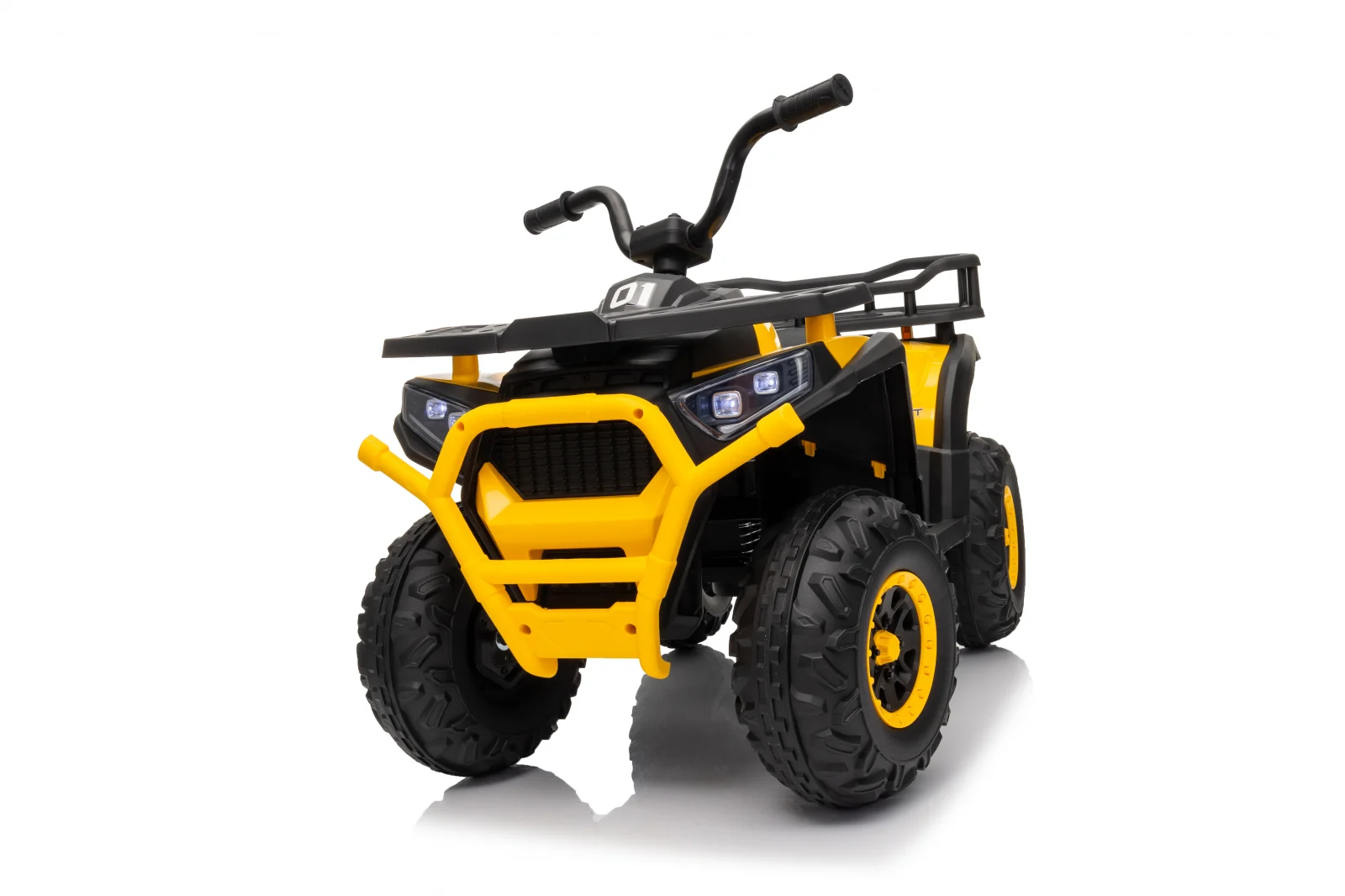 Elektriline laste ATV Solley MiniDesert, vanuses 2-5 aastat, 70W 12V, bluetooth, kollane - Pilt 4