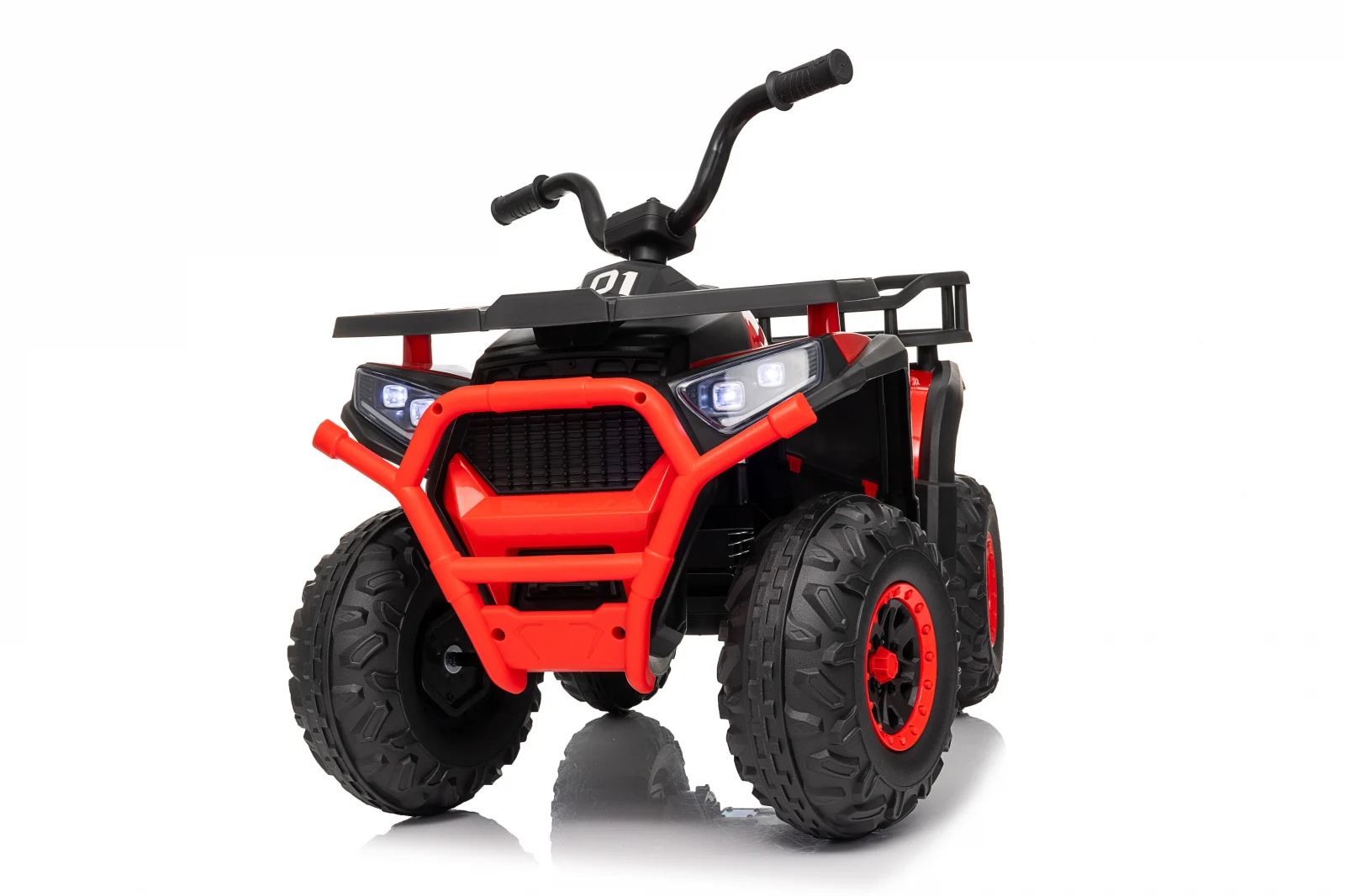 Elektriline laste ATV Solley MiniDesert, vanuses 2-5 aastat, 70W 12V, bluetooth, punane - Pilt 2