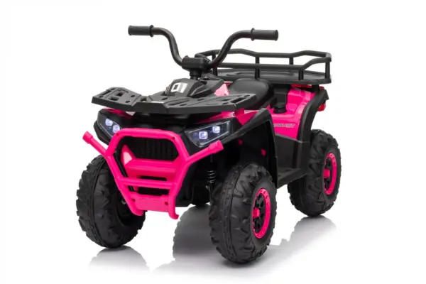 Elektriline laste ATV Solley MiniDesert, vanuses 2-5 aastat, 70W 12V, bluetooth, roosa