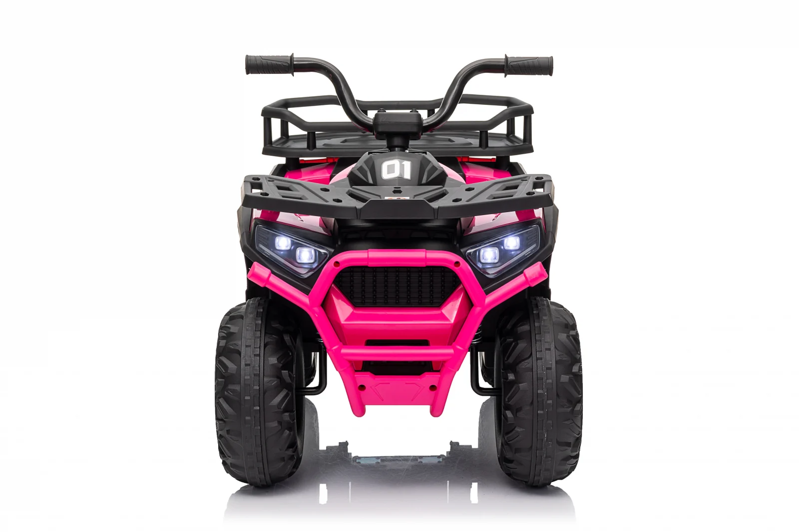 Elektriline laste ATV Solley MiniDesert, vanuses 2-5 aastat, 70W 12V, bluetooth, roosa - Pilt 4