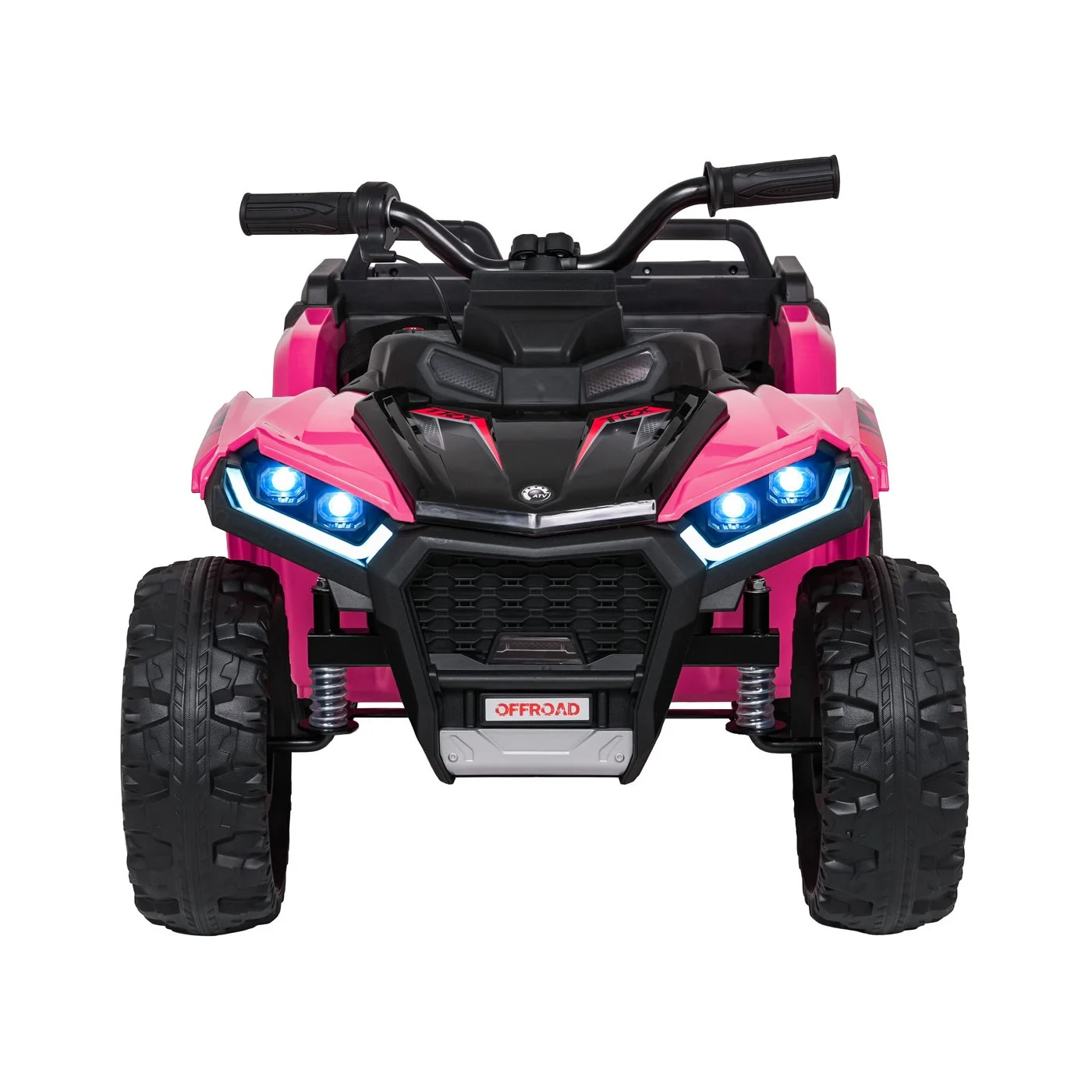 Elektriline laste ATV FarmQuad 6x6, 180W, 12V 14Ah, premium, roosa - Pilt 4