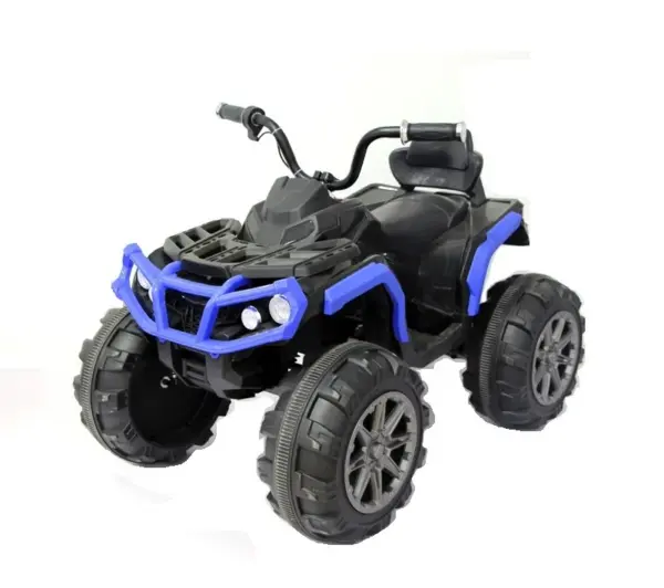 Elektriline lasteatv Offroad-K, 90W, 12V, nahkiste, sinine