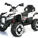 Laste elektriline ATV SuperOffroad V2, 4x4, 140W, 12V, 7Ah, kahele lapsele, valge
