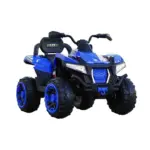Laste elektriline ATV SuperOffroad V2, 4x4, 140W, 12V, 7Ah, kahele lapsele, sinine