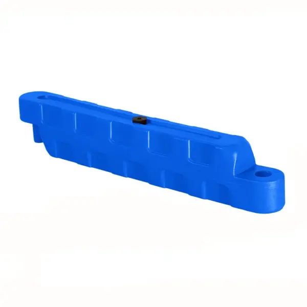 Modulaarne HDPE kartingutraja ja parkla piirdetõke, veega täidetav, löögikindel, UV-kindel, sise- ja väliskasutuseks, 110x30x35 cm, sinine