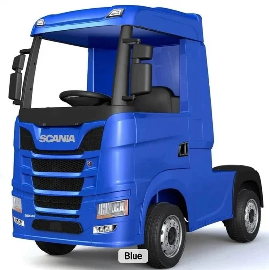 Litsentseeritud elektriline lasteveoauto SCANIA R-SERIES, 4x4, 180W, 12V 14Ah, premium varustus