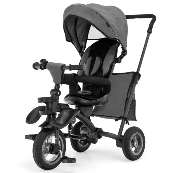 Solley Baby 3-in-1 kolmerattaline jalgratas, kokkupandav ja reguleeritav, lastele vanuses 1-5 aastat, pehmed rattad