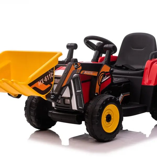 Elektriline lasteekskavaator BJ611C, 60W, 12V, Bluetooth, kaugjuhtimispuldiga