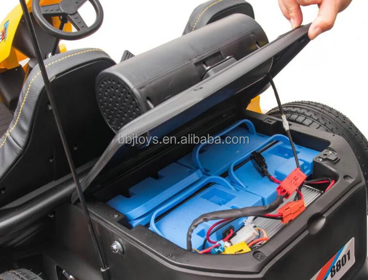 Elektriline laste kart vanuses 5-14 aastat, Speed7, 2-kohaline, 600W, 48V 14Ah, premium varustus - Pilt 4