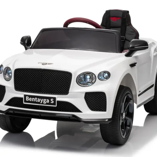 Bentley Bentayga S 4x4 elektriline lasteauto, 120W, 12V, Premium, valge