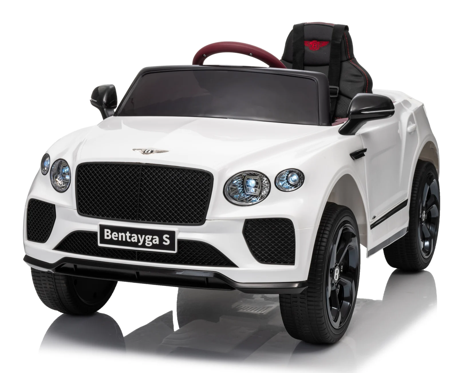 Bentley Bentayga S 4x4 elektriline lasteauto, 120W, 12V, Premium, valge