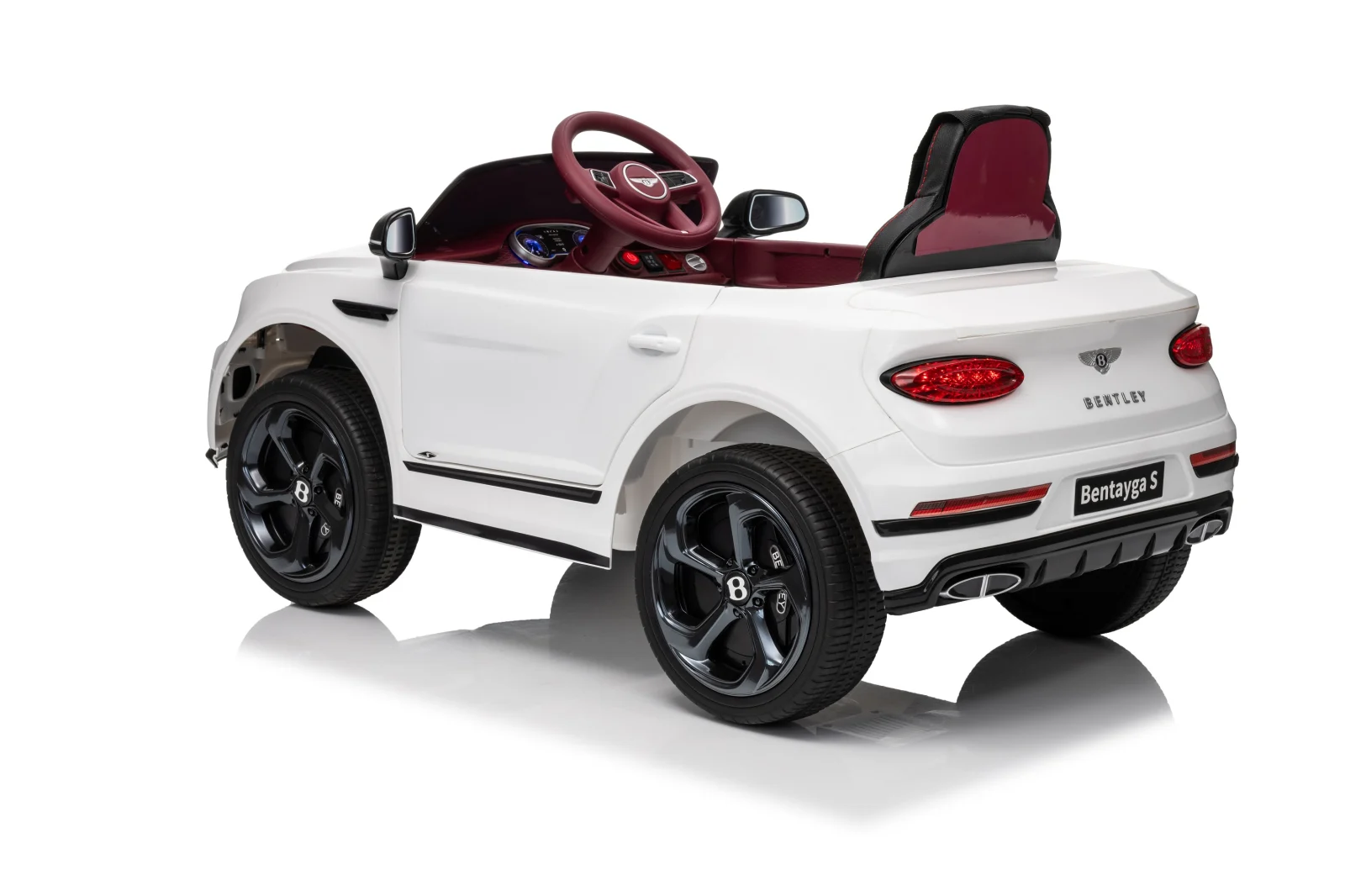 Bentley Bentayga S 4x4 elektriline lasteauto, 120W, 12V, Premium, valge - Pilt 3