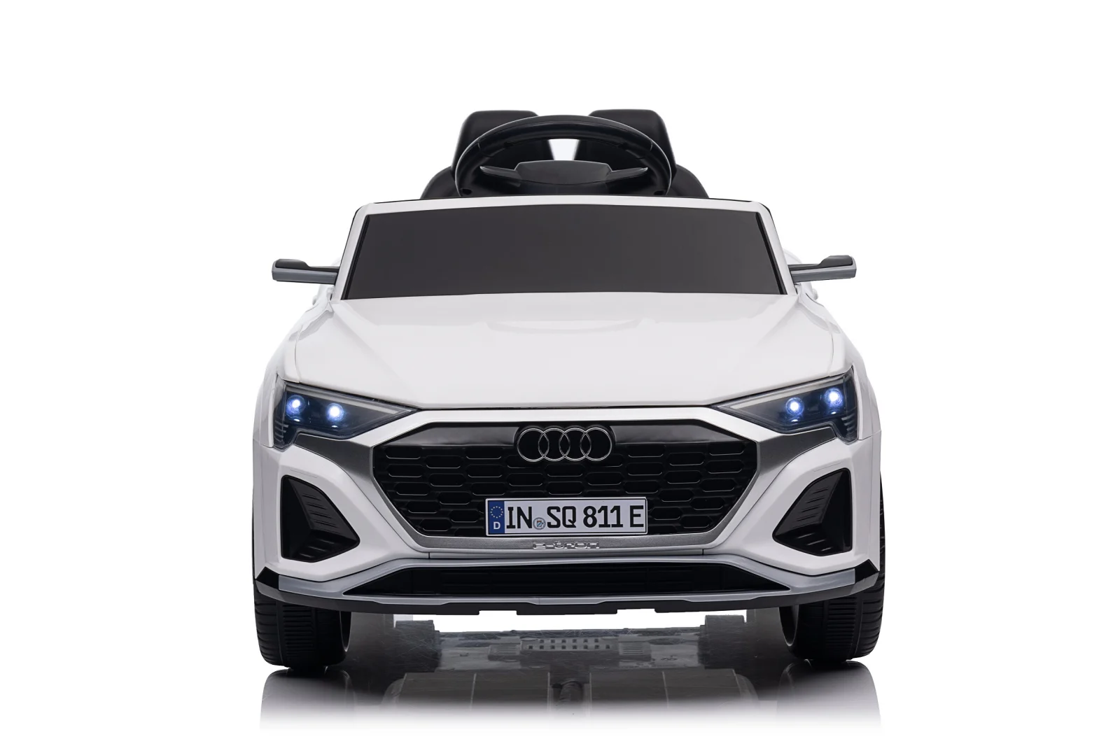 Litsentseeritud elektriline lasteauto Audi SQ8, kaugjuhtimispuldiga, 70W, 12V, standard, valge - Pilt 2