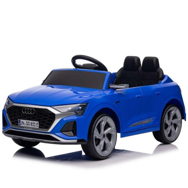 Litsentseeritud elektriline lasteauto Audi SQ8, kaugjuhtimispuldiga, 70W, 12V, standard, sinine