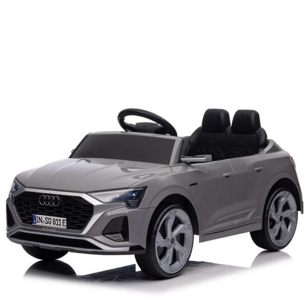 Litsentseeritud elektriline lasteauto Audi SQ8, kaugjuhtimispuldiga, 70W, 12V, standard, hall