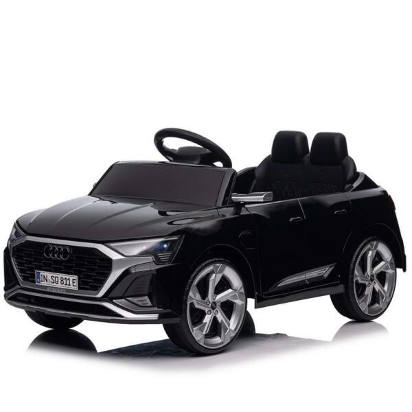 Litsentseeritud elektriline lasteauto Audi SQ8, kaugjuhtimispuldiga, 70W, 12V, standard, must