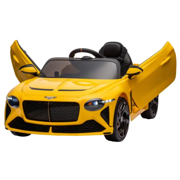 Litsentseeritud lasteauto Bentley Bacalar, 4x4, 120W, 12V, Premium, kollane