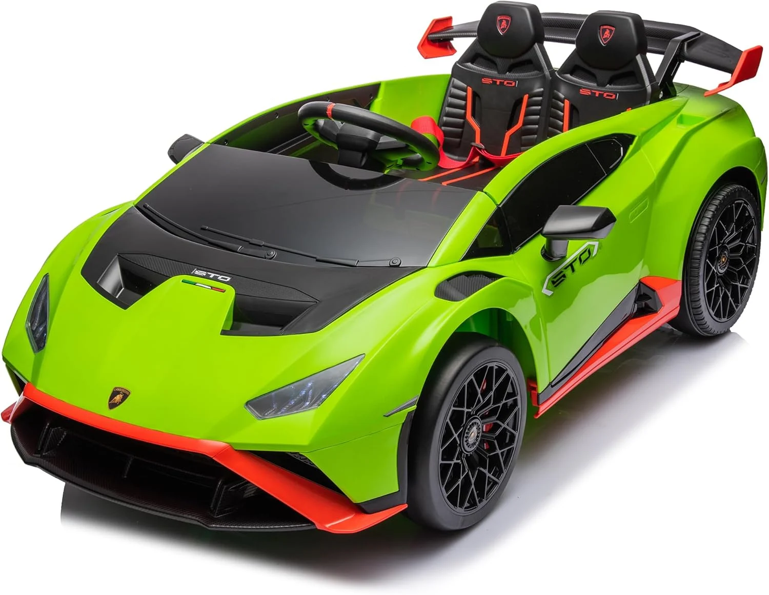 Elektriline lasteauto Lamborghini Huracan STO, 12V, 220W, drift-režiim, premium varustus