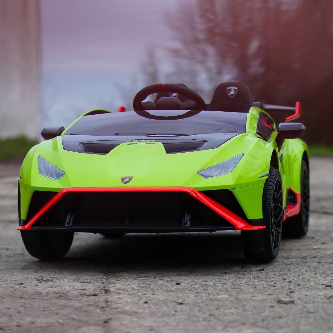 Elektriline lasteauto Lamborghini Huracan STO, 12V, 220W, drift-režiim, premium varustus - Pilt 4