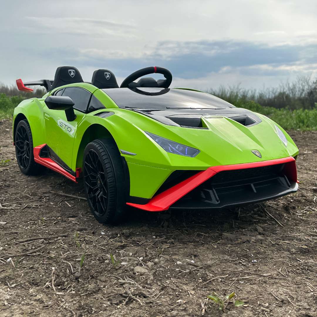 Elektriline lasteauto Lamborghini Huracan STO, 12V, 220W, drift-režiim, premium varustus - Pilt 2