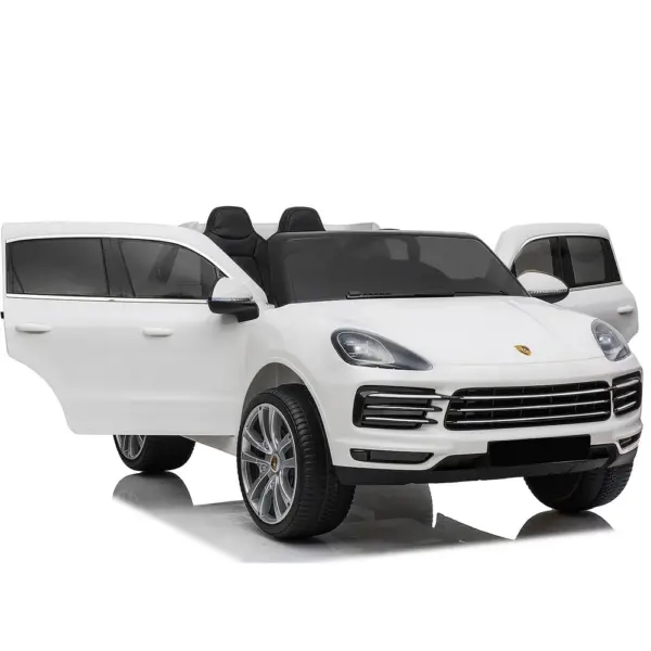 Porsche Cayenne XXL elektriline lasteauto, premium 2-kohaline, pehmed EVA rattad, nahkistmega, 180W mootor, 12V aku