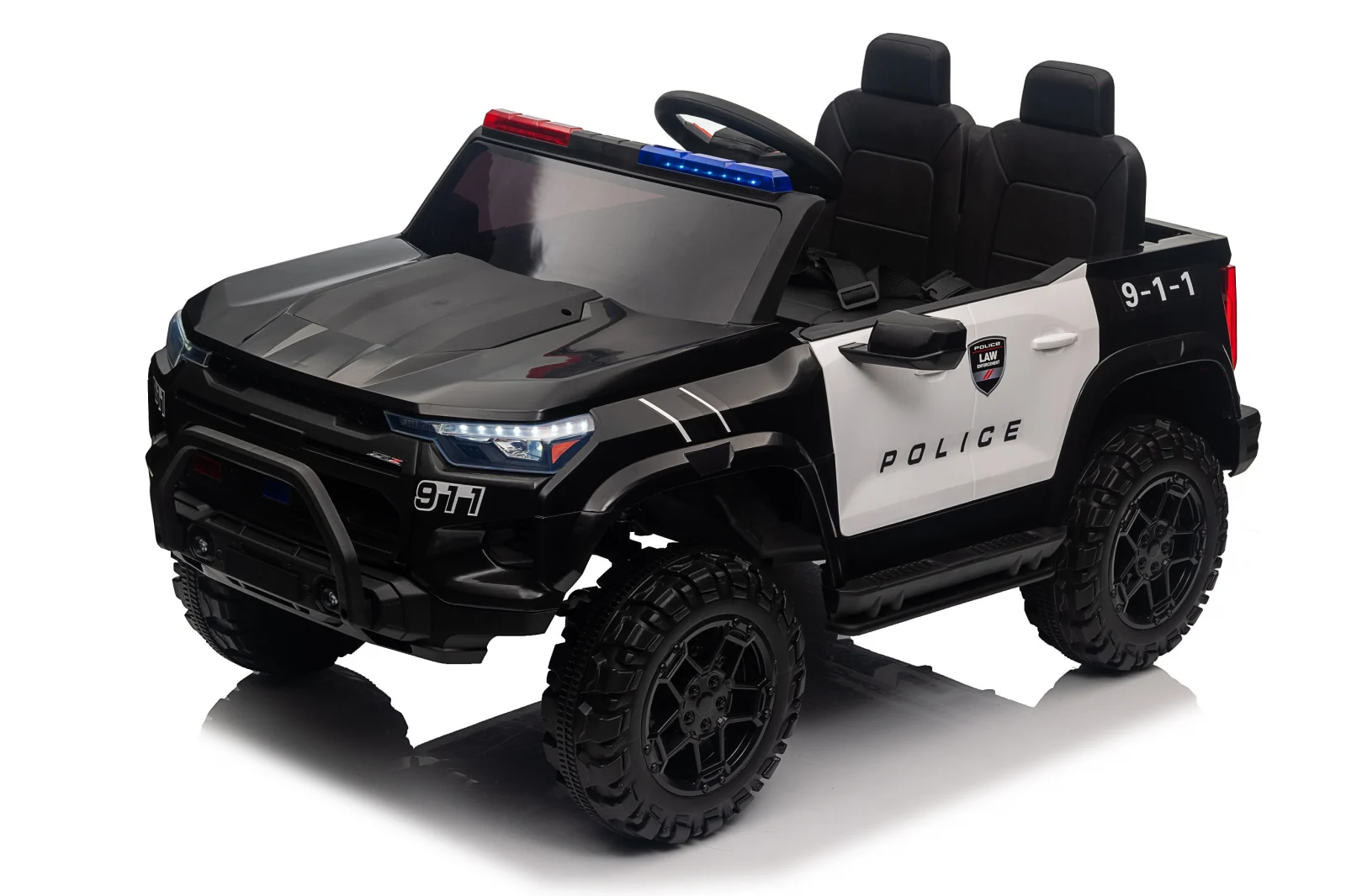FirePatrol nelikveoline elektriline lasteauto 24V, vanuses 3-6 aastat, 800W, Premium Edition - Pilt 4