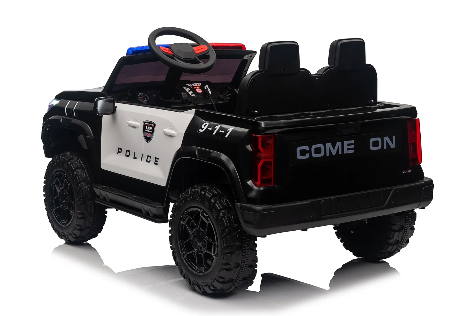 FirePatrol nelikveoline elektriline lasteauto 24V, vanuses 3-6 aastat, 800W, Premium Edition - Pilt 5