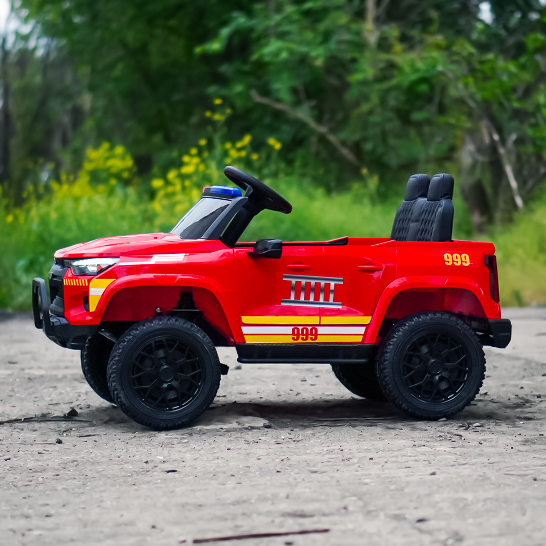 FirePatrol nelikveoline elektriline lasteauto 24V, vanuses 3-6 aastat, 800W, Premium Edition - Pilt 5
