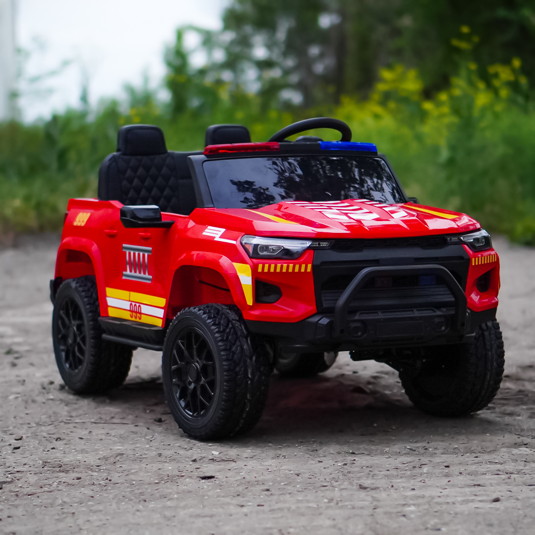 FirePatrol nelikveoline elektriline lasteauto 24V, vanuses 3-6 aastat, 800W, Premium Edition - Pilt 2