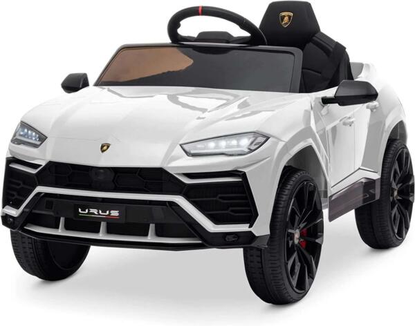 Litsentseeritud elektriline lasteauto Lamborghini Urus, vanuses 2-5 aastat, 70W, 12V-7Ah, valge