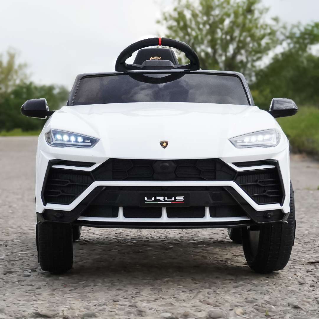Litsentseeritud elektriline lasteauto Lamborghini Urus, vanuses 2-5 aastat, 70W, 12V-7Ah, valge - Pilt 3