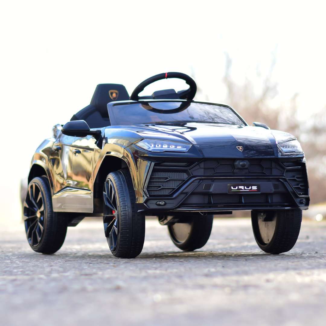 Litsentseeritud elektriline lasteauto Lamborghini Urus, vanuses 2-5 aastat, 70W, 12V-7Ah, must - Pilt 3