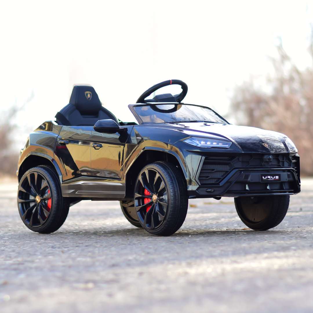 Litsentseeritud elektriline lasteauto Lamborghini Urus, vanuses 2-5 aastat, 70W, 12V-7Ah, must - Pilt 5
