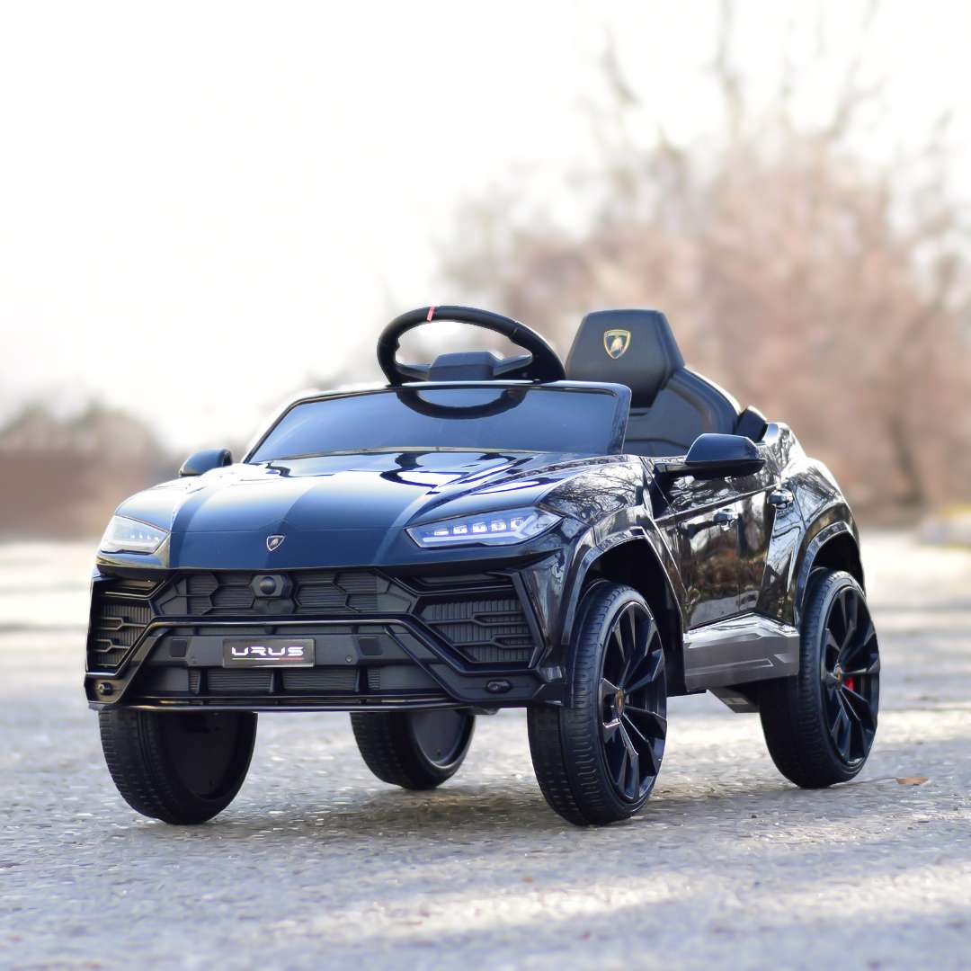 Litsentseeritud elektriline lasteauto Lamborghini Urus, vanuses 2-5 aastat, 70W, 12V-7Ah, must - Pilt 2