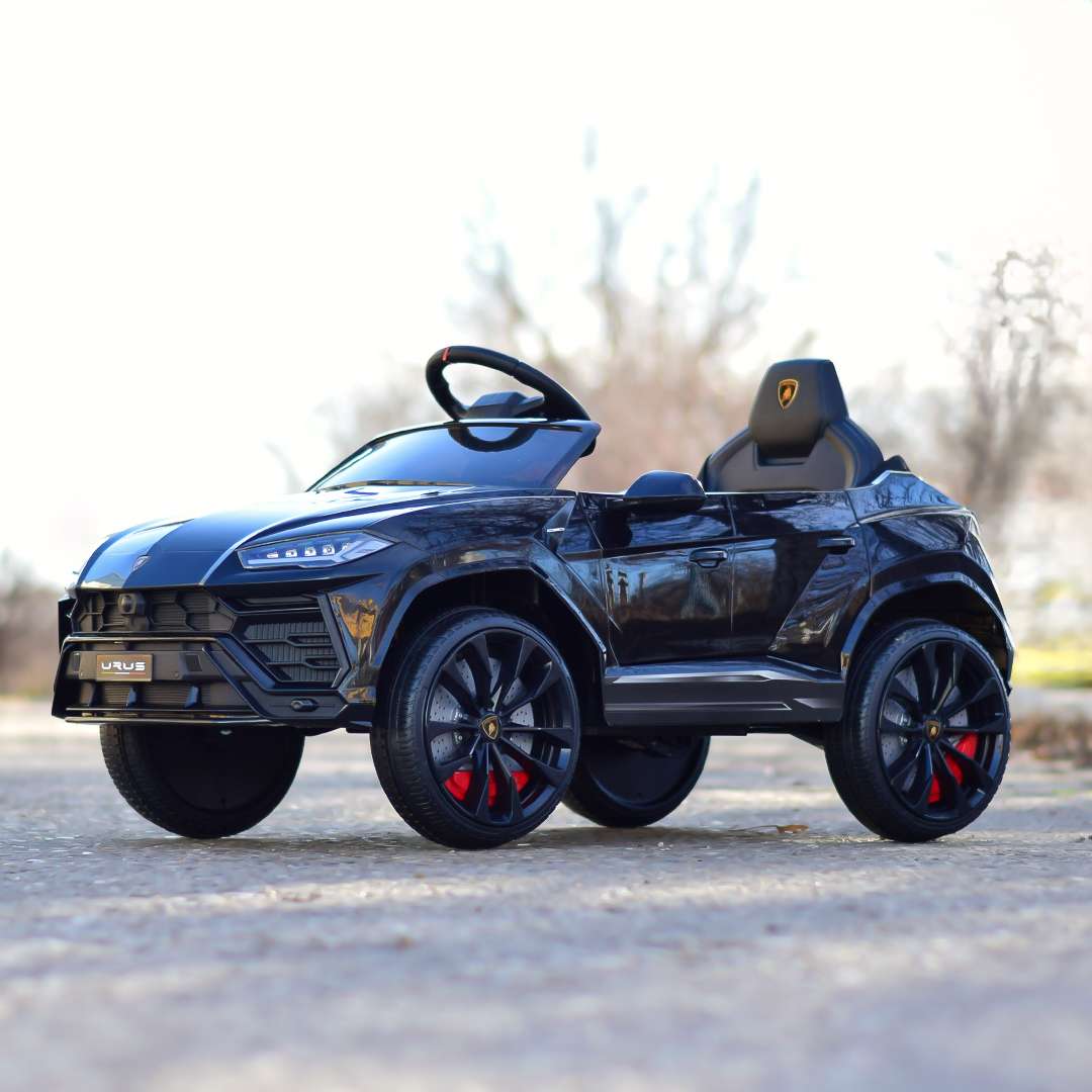 Litsentseeritud elektriline lasteauto Lamborghini Urus, vanuses 2-5 aastat, 70W, 12V-7Ah, must - Pilt 4