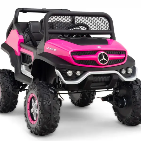 Litsentseeritud lasteauto 2 istekohaga, Mercedes UNIMOG 4x4, 140W, Premium