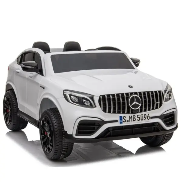 Litsenseeritud lasteauto Mercedes GLC63s AMG, 4x4, 180W, 12V-14Ah, premium, valge