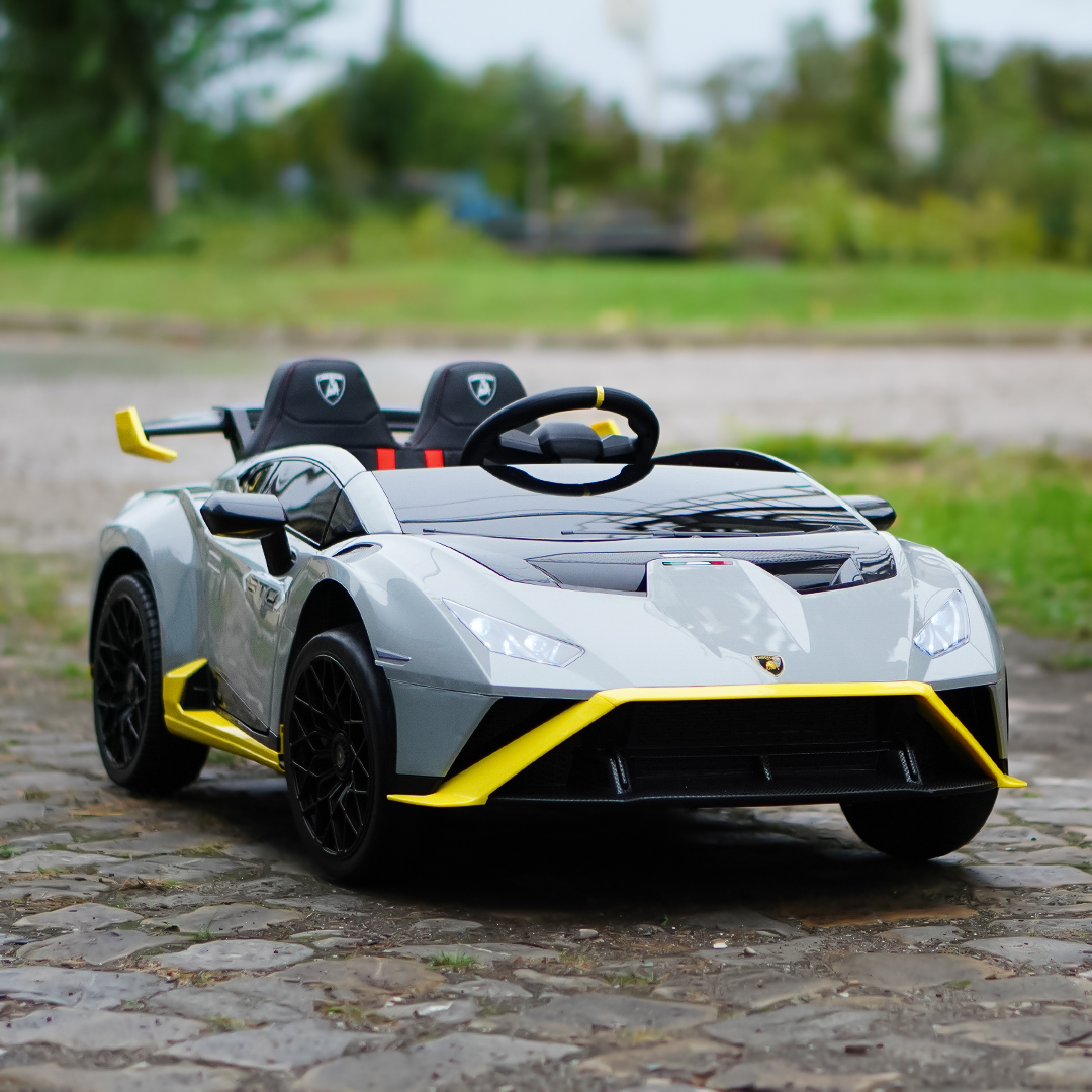 Elektriline lasteauto Lamborghini Huracan STO, 12V 80W, Premium, hall - Pilt 2