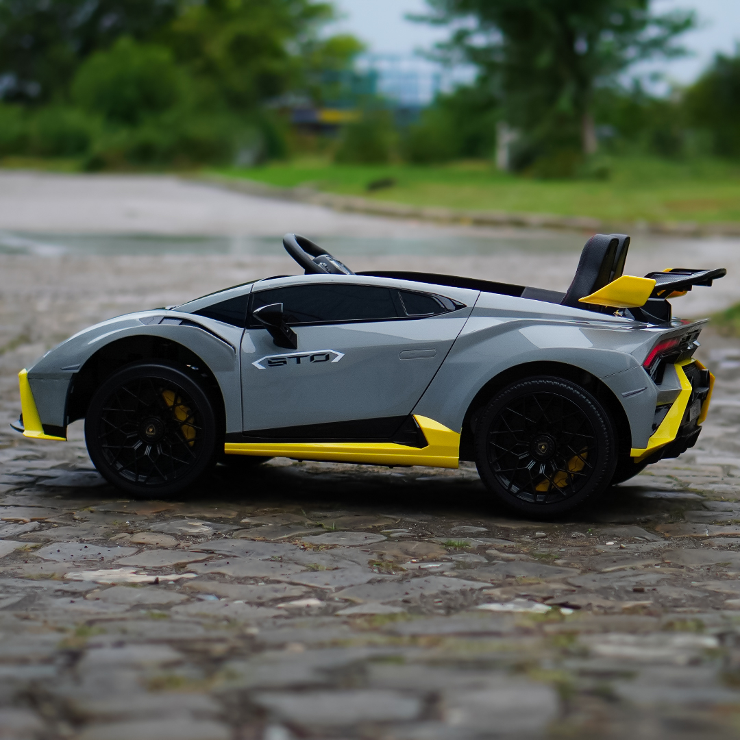 Elektriline lasteauto Lamborghini Huracan STO, 12V 80W, Premium, hall - Pilt 5