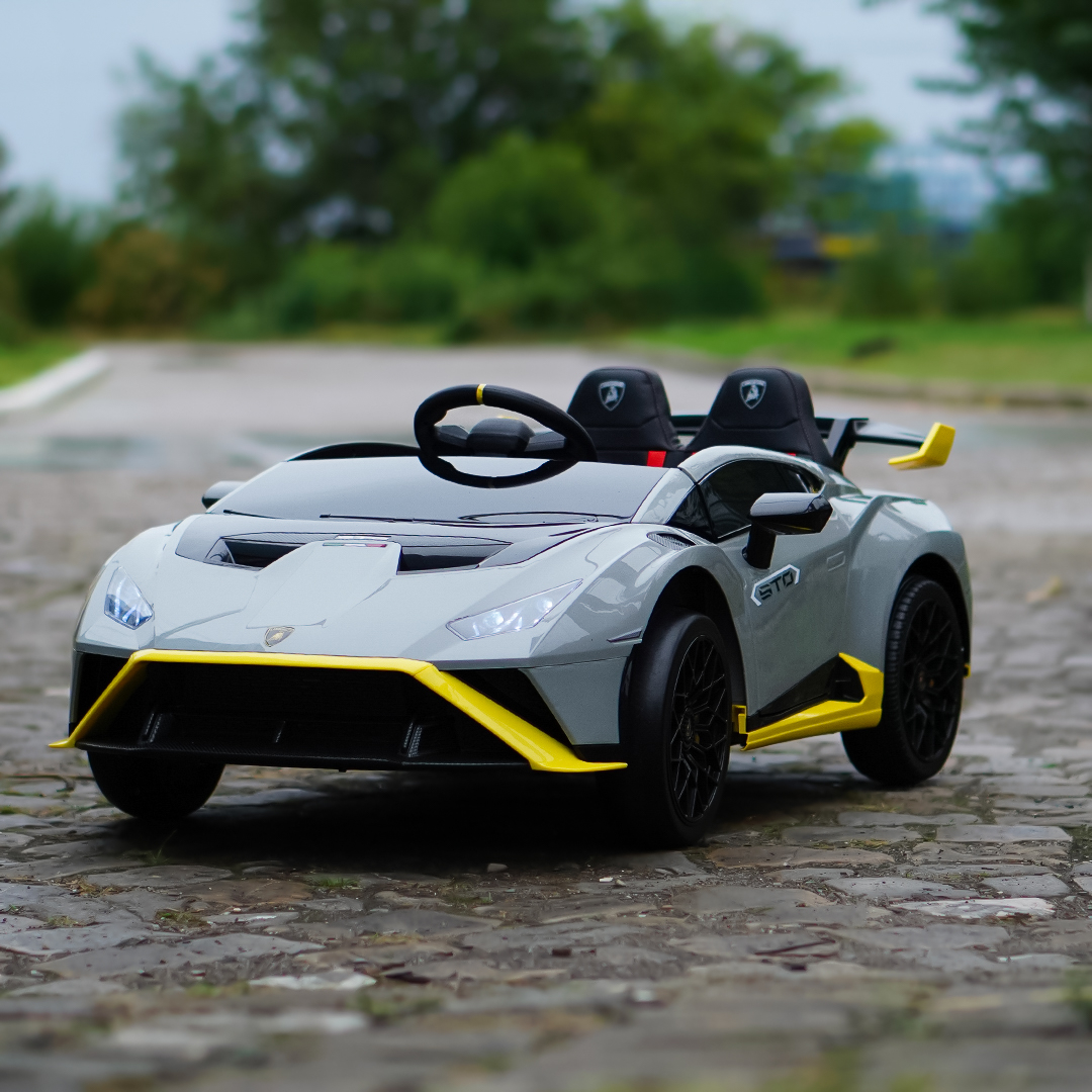 Elektriline lasteauto Lamborghini Huracan STO, 12V 80W, Premium, hall - Pilt 3