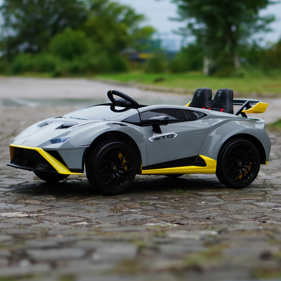 Elektriline lasteauto Lamborghini Huracan STO, 12V 80W, Premium, hall - Pilt 4